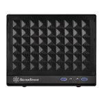 Silverstone Sugo SG13B mini-ITX Cube Case Black