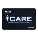 MSI Gaming G Laptops 1 Year Warranty Extension Pack