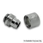 Red EK-ACF 10/13mm Soft Tube Water Cooling Compression Fitting