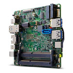 Intel NUC5I5MYBE NUC Motherboard, Intel i5 Dual Core SoC CPU, DDR3L SO-DIMM, M.2 Key, 2x mDP 1.2, 1x eDP, 4x USB 3.0 Intel NUC5I5MYBE NUC Motherboard, Intel i5 Dual Core SoC CPU, DDR3L SO-DIMM, M.2 Key, 2x mDP 1.2, 1x eDP, 4x USB 3.0