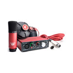 Focusrite Scarlett Solo Studio USB Interface, HP60 Headphones, CM25 Microphone, 96 kHz, 24 Bit, 1 Mic Preamp Focusrite Scarlett Solo Studio USB Interface, HP60 Headphones, CM25 Microphone, 96 kHz, 24 Bit, 1 Mic Preamp