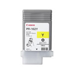 CANON 0898B001 (PFI-102 Y) INK CARTRIDGE YELLOW, 130ML, iPF500, iPF510, iPF610, iPF650, iPF710, iPF750, Inkjet CANON 0898B001 (PFI-102 Y) INK CARTRIDGE YELLOW, 130ML, iPF500, iPF510, iPF610, iPF650, iPF710, iPF750, Inkjet