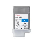 CANON 0896B001 (PFI-102 C) INK CARTRIDGE CYAN, 130ML, iPF500, iPF510, iPF610, iPF650, iPF710, iPF750, Inkjet CANON 0896B001 (PFI-102 C) INK CARTRIDGE CYAN, 130ML, iPF500, iPF510, iPF610, iPF650, iPF710, iPF750, Inkjet