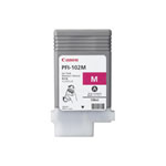 CANON 0897B001 (PFI-102 M) INK CARTRIDGE MAGENTA, 130ML, iPF500, iPF600, iPF700, Inkjet CANON 0897B001 (PFI-102 M) INK CARTRIDGE MAGENTA, 130ML, iPF500, iPF600, iPF700, Inkjet