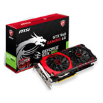 MSI GeForce GTX 960 GAMING 4G Graphics Card - 4GB