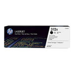 312X 2 Pack HP Black High Yield Original LaserJet Toner Cartridges with ColorSphere Toner, 4.4k Page Yield per Cartridge 312X 2 Pack HP Black High Yield Original LaserJet Toner Cartridges with ColorSphere Toner, 4.4k Page Yield per Cartridge