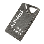 64GB PNY T3 Attaché Pendrive, USB 3.0, Read 115MB/s, Write 20MB/s, Capless, Metal, Ultra Compact, for Windows/Mac/Linux 64GB PNY T3 Attaché Pendrive, USB 3.0, Read 115MB/s, Write 20MB/s, Capless, Metal, Ultra Compact, for Windows/Mac/Linux