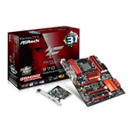 ASRock 970 PERFORMANCE/3.1, AMD 970, S AM3+, DDR3, PCIe 2.0 (x16), 3 Way CrossFireX,+ USB 3.1 A+C Card, ATX Motherboard ASRock 970 PERFORMANCE/3.1, AMD 970, S AM3+, DDR3, PCIe 2.0 (x16), 3 Way CrossFireX,+ USB 3.1 A+C Card, ATX Motherboard