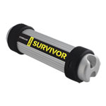 64GB Corsair Flash Survivor V2 USB 3.0 Pendrive, Aluminium, EPDM, Waterproof to 200m, Vibration/Shock Resistant, Silver 64GB Corsair Flash Survivor V2 USB 3.0 Pendrive, Aluminium, EPDM, Waterproof to 200m, Vibration/Shock Resistant, Silver