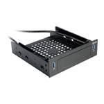 Akasa Front Bay 5.25" to 3.5"/2.5" Device/Drive Adapter