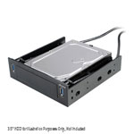 Akasa Front Bay 5.25" to 3.5"/2.5" Device/Drive Adapter