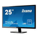 25" iiyama XU2590HS-B1 Prolite Monitor, AH-IPS Panel, 1920x1080, 5ms, 250cd/m², D-Sub/DVI-D/HDMI, Black 25" iiyama XU2590HS-B1 Prolite Monitor, AH-IPS Panel, 1920x1080, 5ms, 250cd/m², D-Sub/DVI-D/HDMI, Black