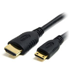 StarTech.com 6 ft High Speed HDMI® Cable with Ethernet- HDMI to HDMI Mini- M/M StarTech.com 6 ft High Speed HDMI® Cable with Ethernet- HDMI to HDMI Mini- M/M