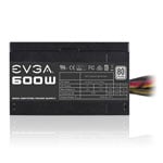 EVGA 600 Watt 80+ Wired ATX PSU/Power Supply Black (2022)