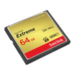 SanDisk DSLR/HD Camcorder CF Compact Flash Memory Card 64GB