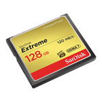 SanDisk DSLR/HD Camcorder CF Compact Flash Memory Card 128GB