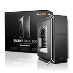 be quiet! Silent Base 800 BGW03 Mid Tower SILENT Performance Case - Black/Silver Windowed Edition, Pure Wings 2 Fans be quiet! Silent Base 800 BGW03 Mid Tower SILENT Performance Case - Black/Silver Windowed Edition, Pure Wings 2 Fans