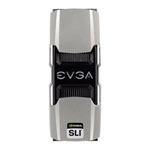 EVGA Pro SLI Bridge V2, 4-Way Version, High Pixel Clock Optimised, EVGA Logo Illuminates on select EVGA GPUs EVGA Pro SLI Bridge V2, 4-Way Version, High Pixel Clock Optimised, EVGA Logo Illuminates on select EVGA GPUs