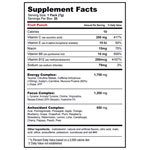 Sugar Free Caffeine Energy drink Powder Formula mix G-Fuel Grape