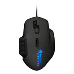 ROCCAT ROC-11-900 Nyth Modular MMO Laser Gaming Mouse, 12000dpi, 18 Buttons, 39 Assignable Functions, Black/ Blue ROCCAT ROC-11-900 Nyth Modular MMO Laser Gaming Mouse, 12000dpi, 18 Buttons, 39 Assignable Functions, Black/ Blue