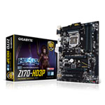 Gigabyte GA-Z170-HD3P, Intel Z170, S 1151, DDR4, SATAe/SATA3 6Gb/s, PCIe 3.0, DVI/HDMI, ATX Motherboard Gigabyte GA-Z170-HD3P, Intel Z170, S 1151, DDR4, SATAe/SATA3 6Gb/s, PCIe 3.0, DVI/HDMI, ATX Motherboard