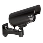 Storage Options Dummy CCTV Camera Theft Deterrent with live LED's