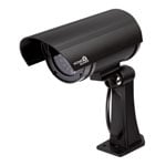 Storage Options Dummy CCTV Camera Theft Deterrent with live LED's