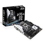 Asus Z170-A, Intel Z170, S 1151, DDR4, SATAe/SATA3 6Gb/s, M.2, PCIe 3.0, SLi/CrossFire, VGA/DP/DVI/HDMI, ATX Motherboard Asus Z170-A, Intel Z170, S 1151, DDR4, SATAe/SATA3 6Gb/s, M.2, PCIe 3.0, SLi/CrossFire, VGA/DP/DVI/HDMI, ATX Motherboard