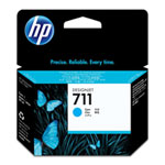 HP CZ130A (711) Original Ink Cartridge, Cyan, 29ml, for HP Designjet T120 and T520 Inkjet Printers HP CZ130A (711) Original Ink Cartridge, Cyan, 29ml, for HP Designjet T120 and T520 Inkjet Printers