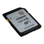 128GB Kingston SDXC Memory Card, Class 10, UHS-I Class 1 (U1), 45MB/s Read, 10MB/s Write 128GB Kingston SDXC Memory Card, Class 10, UHS-I Class 1 (U1), 45MB/s Read, 10MB/s Write