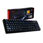 Thermaltake TT eSPORTS Poseidon Z Mechanical Blue Illuminated Gaming Keyboard - Brown Switch, Anti Ghosting Thermaltake TT eSPORTS Poseidon Z Mechanical Blue Illuminated Gaming Keyboard - Brown Switch, Anti Ghosting