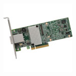 Avago MegaRAID 8 Port 9380-8e SGL Ext., 12Gb/s SATA+SAS, PCIe 3.0 1GB RAID Controller