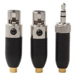 Proel Miniature Cardioid Lavalier Mic with Adapters
