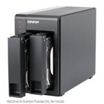 Qnap 2 Bay SATA NAS TS-251+-2G Pro with Quad Core CPU + Gigabit LAN