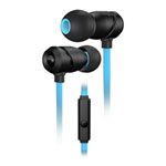 ROCCAT Aluma Premium Performance In-Ear Headset, with Built-In Microphone and Mute Button, Black/Blue, for PC/Mac/Mobile ROCCAT Aluma Premium Performance In-Ear Headset, with Built-In Microphone and Mute Button, Black/Blue, for PC/Mac/Mobile