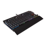Corsair Gaming K65 RGB, RGB Back-Lit Keys, Cherry MX Red Mechanical, 10 Keyless, Wired, USB 2.0, 1000Hz Report, Black Corsair Gaming K65 RGB, RGB Back-Lit Keys, Cherry MX Red Mechanical, 10 Keyless, Wired, USB 2.0, 1000Hz Report, Black