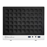 Silverstone Sugo SG13WB Mini ITX Cube Case - White/Black
