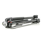 055 Aluminium 3-section Manfrotto tripod with 90° horizontal column system