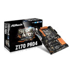 ASRock Z170 PRO4, Intel Z170, S 1151, DDR4, SATAe, M.2 (PCIe/SATA), 2-Way CrossFire, Intel Gigabit LAN, USB 3.0, ATX ASRock Z170 PRO4, Intel Z170, S 1151, DDR4, SATAe, M.2 (PCIe/SATA), 2-Way CrossFire, Intel Gigabit LAN, USB 3.0, ATX