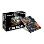 ASRock Z170 PRO4S, Intel Z170, S 1151, DDR4, SATAe, M.2 (PCIe/SATA), 2-Way CrossFire, Intel Gigabit LAN, USB 3.0, ATX ASRock Z170 PRO4S, Intel Z170, S 1151, DDR4, SATAe, M.2 (PCIe/SATA), 2-Way CrossFire, Intel Gigabit LAN, USB 3.0, ATX