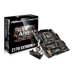 ASRock Z170 EXTREME4+, Intel Z170, S 1151, DDR4, SATAe, M.2 (PCIe/SATA), SLi/CrossFire, Intel Giga LAN, USB 3.1 A+C, ATX ASRock Z170 EXTREME4+, Intel Z170, S 1151, DDR4, SATAe, M.2 (PCIe/SATA), SLi/CrossFire, Intel Giga LAN, USB 3.1 A+C, ATX
