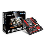ASRock Combo-G H110M DDR4/DDR3 Micro ATX Motherboard LN67545