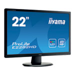 21.5" Iiyama Prolite E2282HD-B1 LED Monitor, Full HD 1080p, 12M:1 ACR, DVI/VGA, Vesa Mountable 21.5" Iiyama Prolite E2282HD-B1 LED Monitor, Full HD 1080p, 12M:1 ACR, DVI/VGA, Vesa Mountable