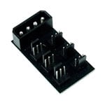 4Pin Molex to 6x 3Pin Fan Splitter PCB From Phobya