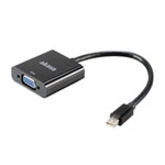 Akasa Mini Displayport to VGA converter, 20cm, Upto 1920 x 1200, Black Akasa Mini Displayport to VGA converter, 20cm, Upto 1920 x 1200, Black