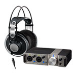 Zoom UAC-2 Ultra-Low Latency USB 3.0 Audio Interface with AKG K702 Reference Studio Headphones Zoom UAC-2 Ultra-Low Latency USB 3.0 Audio Interface with AKG K702 Reference Studio Headphones
