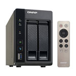 2 Bay Qnap 4K Ready NAS, Intel N3150 Quad-core 1.6GHz CPU, 8GB DDR3L RAM, SATA 6Gb/s, 2xGbE, 2x HDMI, Remote Control 2 Bay Qnap 4K Ready NAS, Intel N3150 Quad-core 1.6GHz CPU, 8GB DDR3L RAM, SATA 6Gb/s, 2xGbE, 2x HDMI, Remote Control
