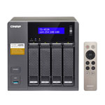 Qnap 4 Bay Desktop NAS with Quad Core CPU + 4x Gigabit LAN