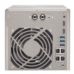 Qnap 4 Bay Desktop NAS with Quad Core CPU + 4x Gigabit LAN