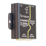 PoE 2 Port Ethernet to Serial Adapter